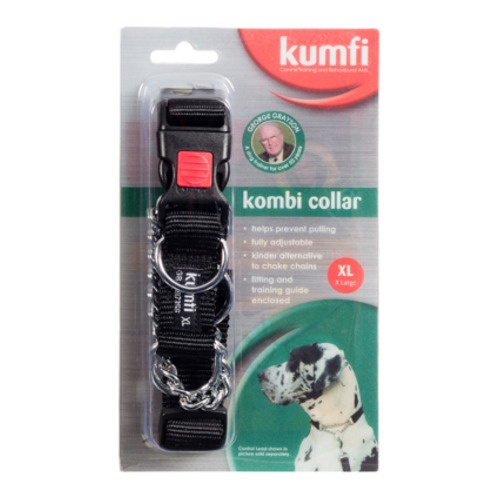 Kumfi Kombi Collar anti tirones de nylon para perros , , large image number null